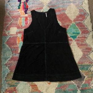 Black Suede Dress